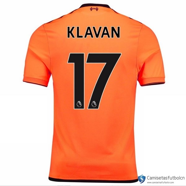 Camiseta Liverpool Tercera equipo Klavan 2017-18